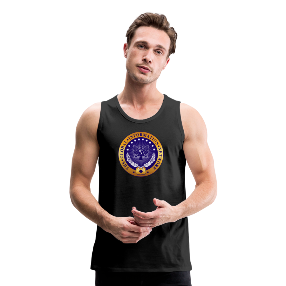 Men’s GIN Premium Tank - black