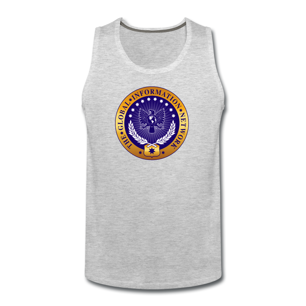 Men’s GIN Premium Tank - heather gray