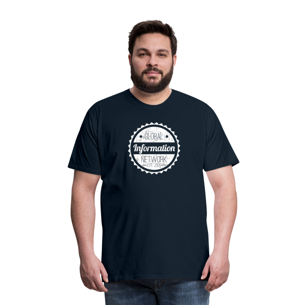 GIN Est 09 Men's Premium T-Shirt - deep navy