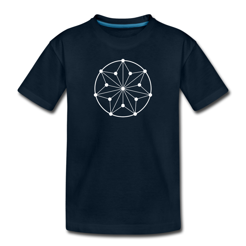 Youth Circle Premium T-Shirt - deep navy