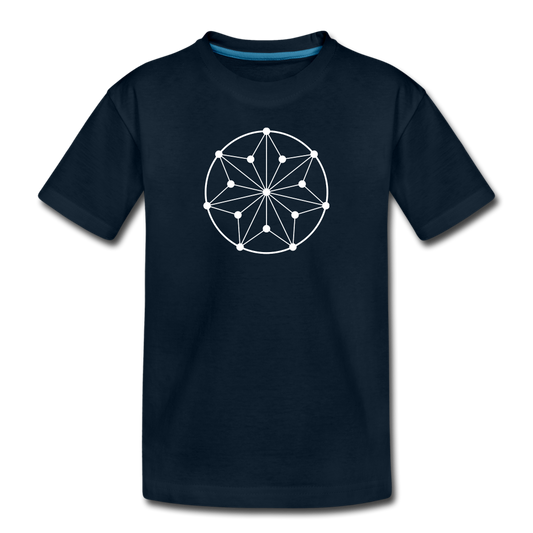Youth Circle Premium T-Shirt - deep navy