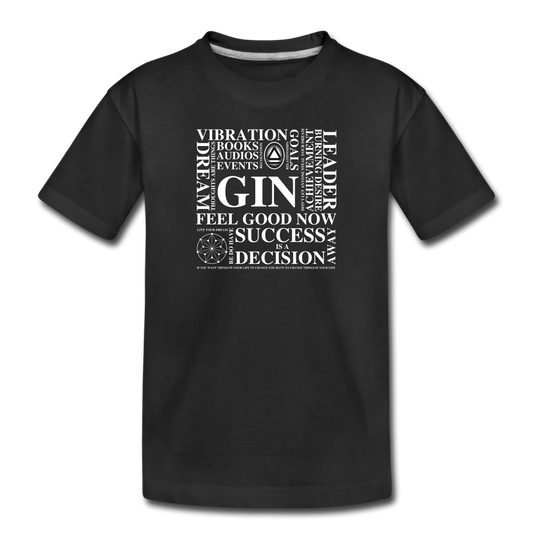 Youth Intention Premium T-Shirt - black