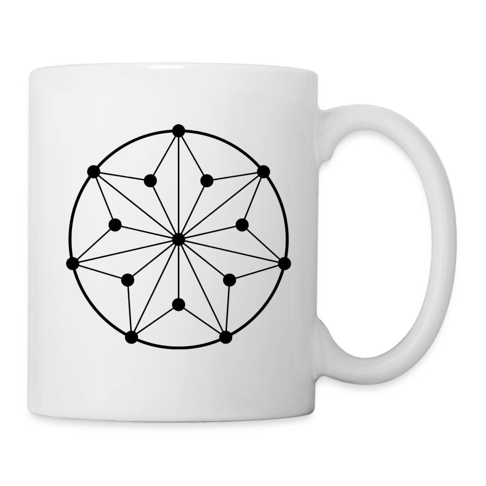 Circle Symbol Mug - white