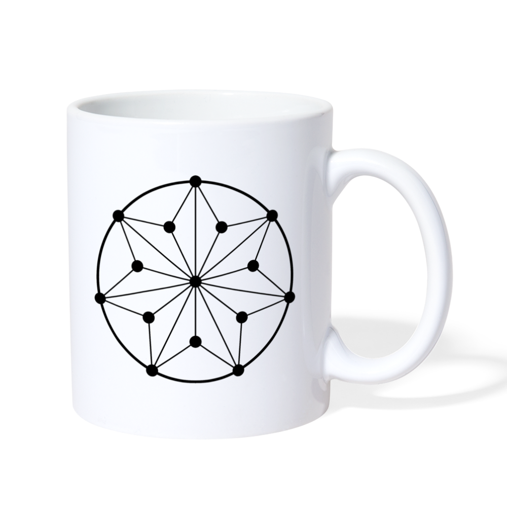 Circle Symbol Mug - white
