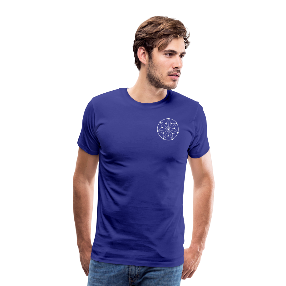 Men's Circle Symbol Logo T-Shirt - royal blue