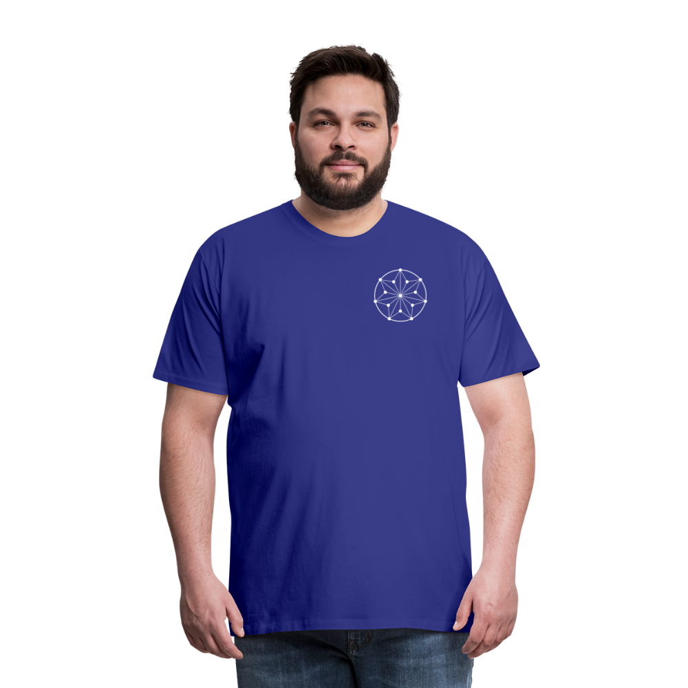 Men's Circle Symbol Logo T-Shirt - royal blue