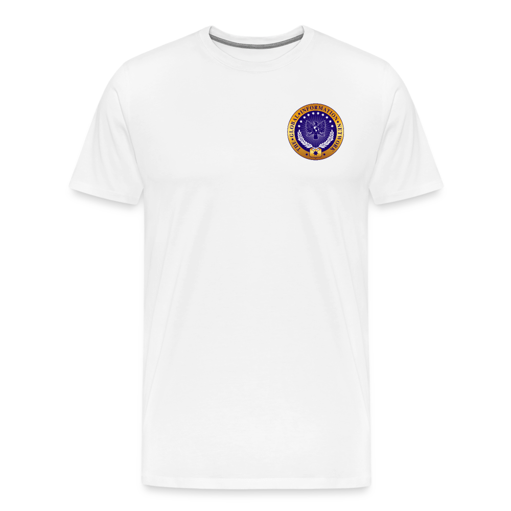 Men's GIN Logo T-Shirt - white