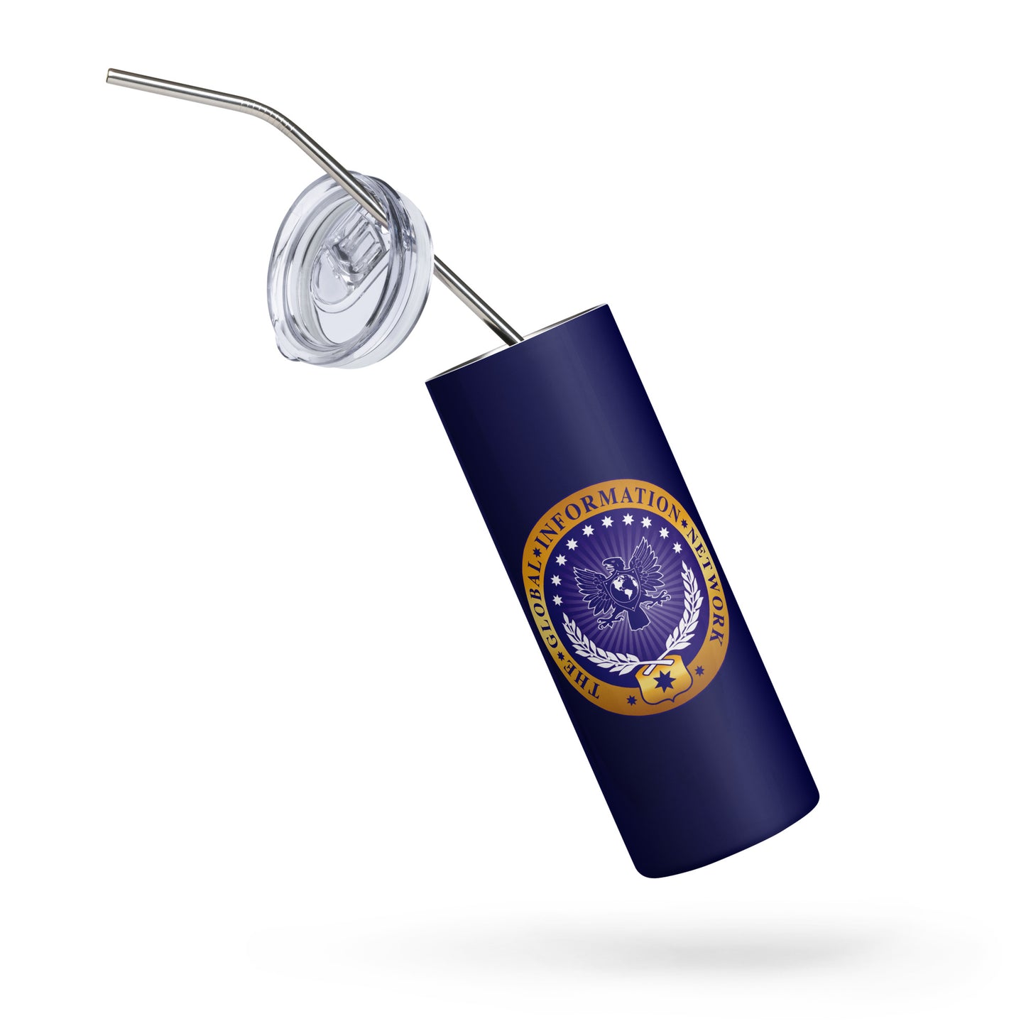 Stainless steel tumbler - GIN Logo