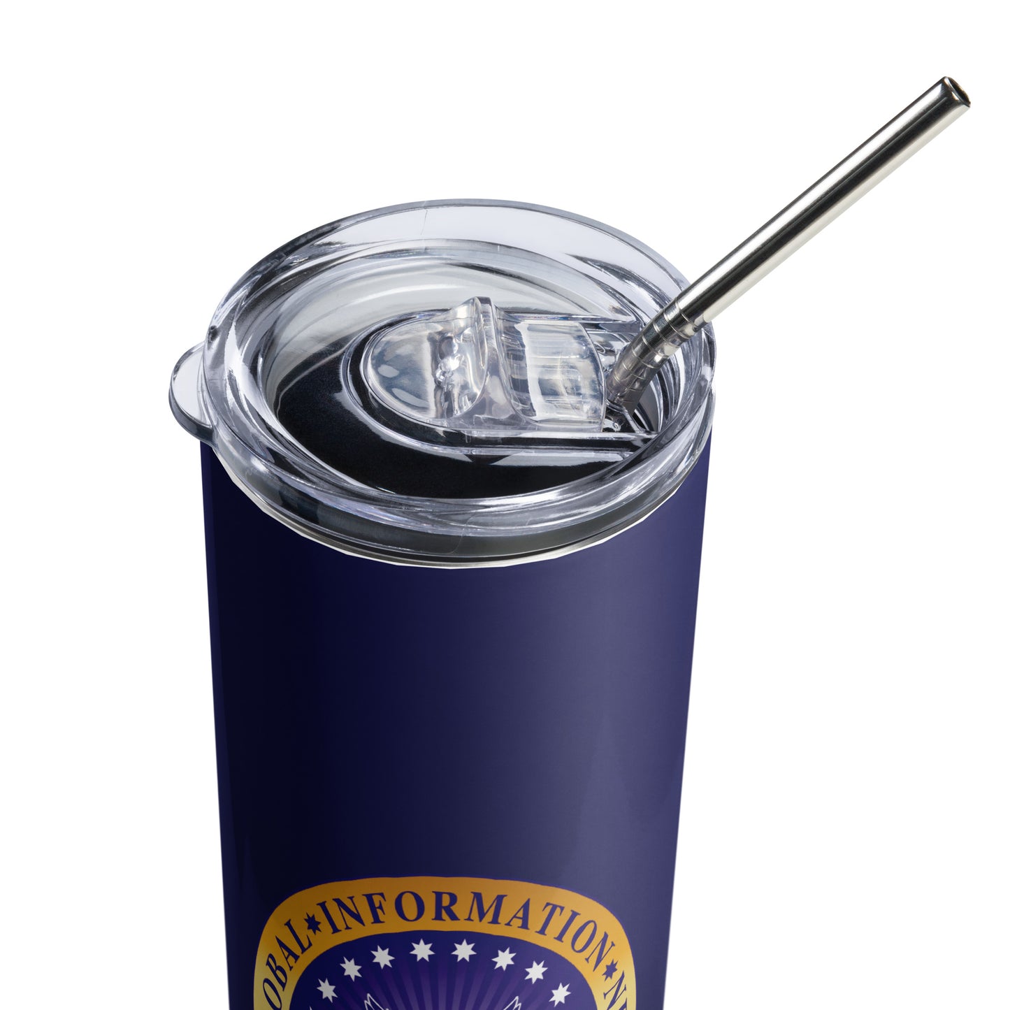 Stainless steel tumbler - GIN Logo