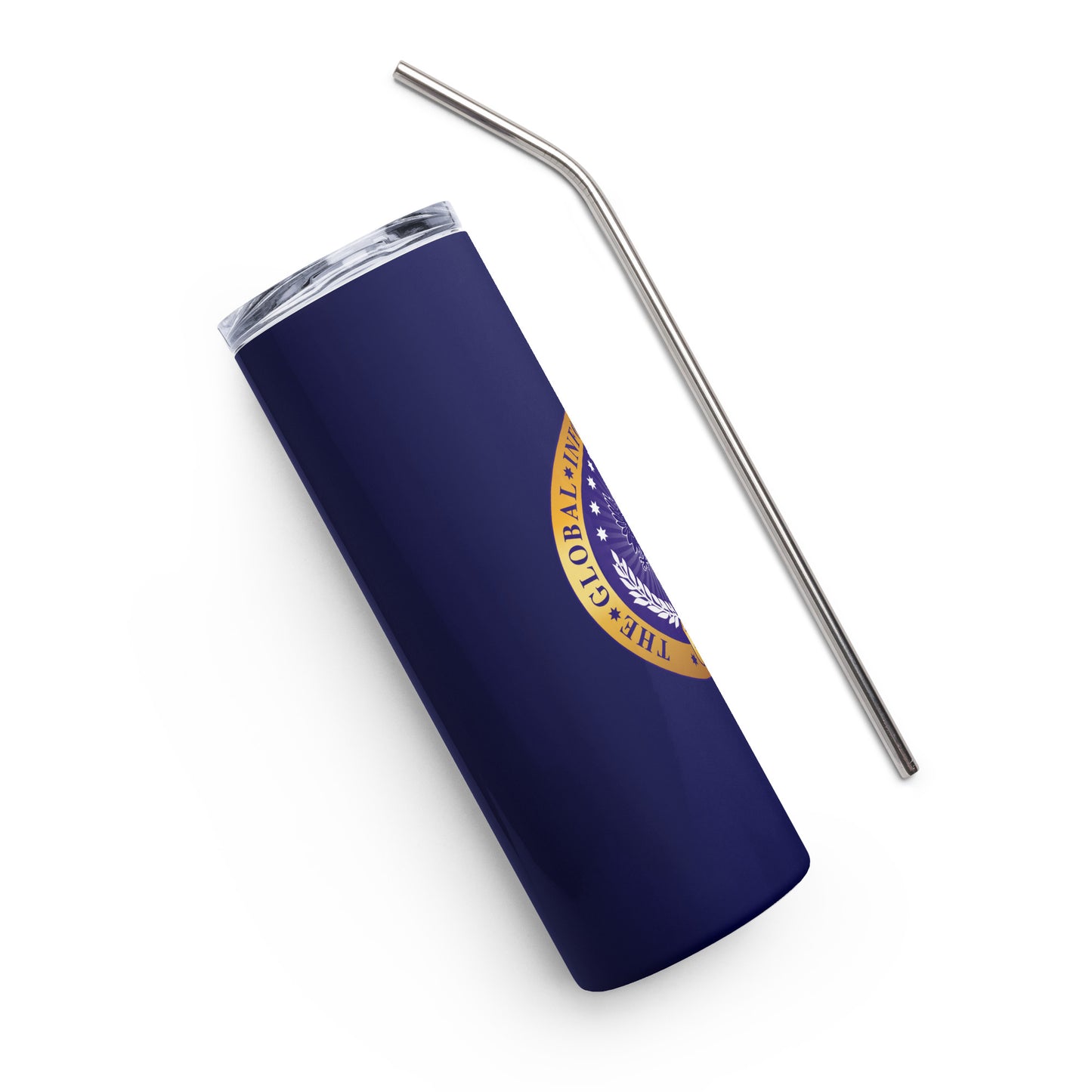 Stainless steel tumbler - GIN Logo