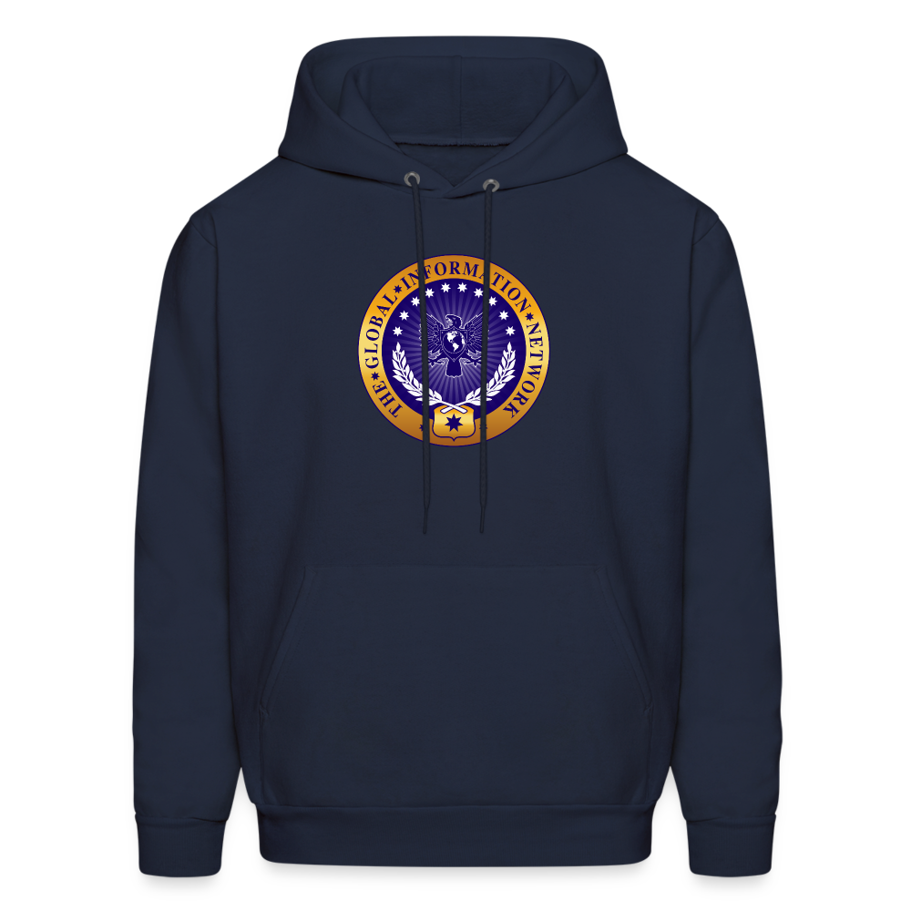Men's GIN Logo Hoodie - navy