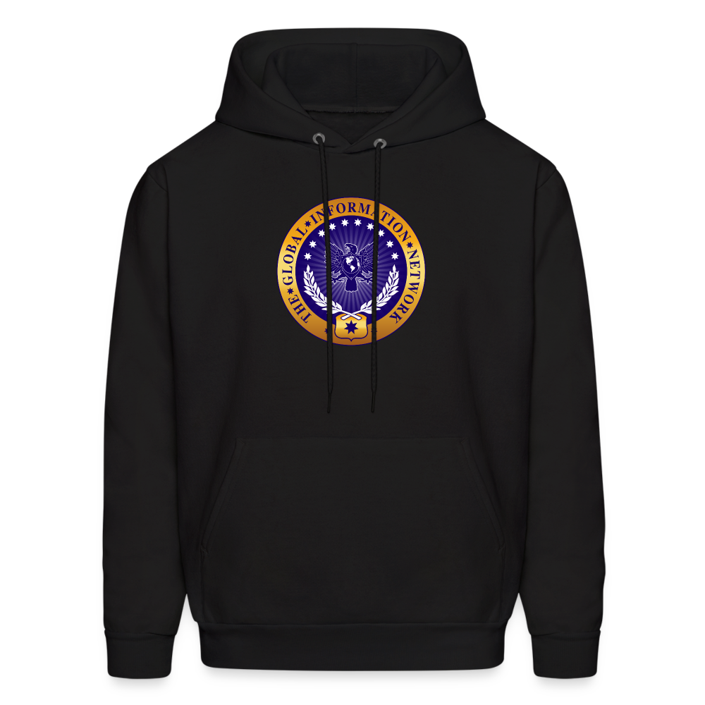 Men's GIN Logo Hoodie - black