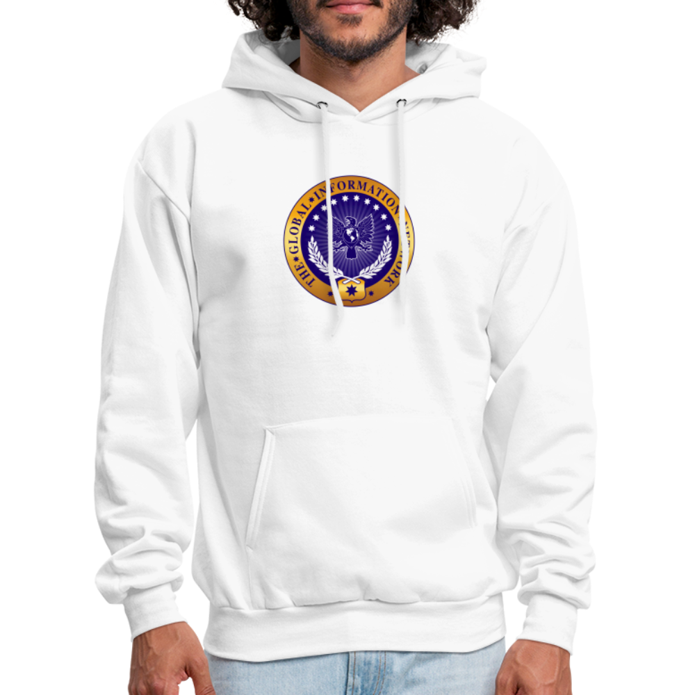 Men's GIN Logo Hoodie - white
