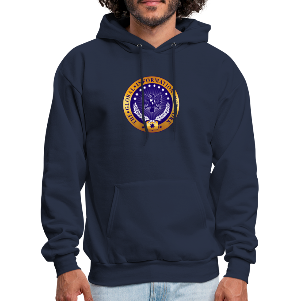 Men's GIN Logo Hoodie - navy