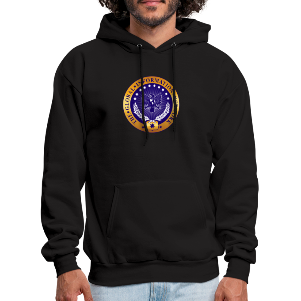 Men's GIN Logo Hoodie - black