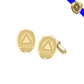 System Cufflinks (Gold Plate)