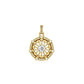 Women's Elegant Circle Symbol Pendant (Gold Plate)