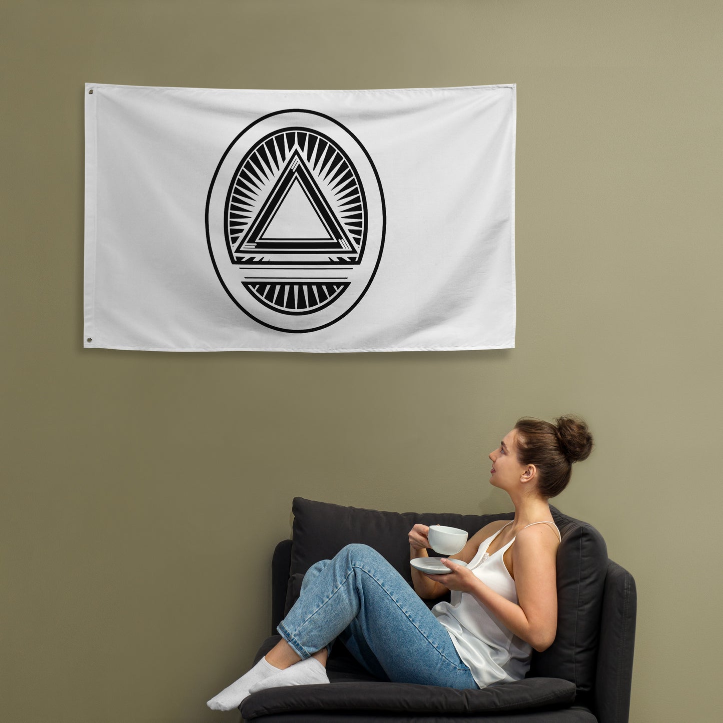 System Flag - White
