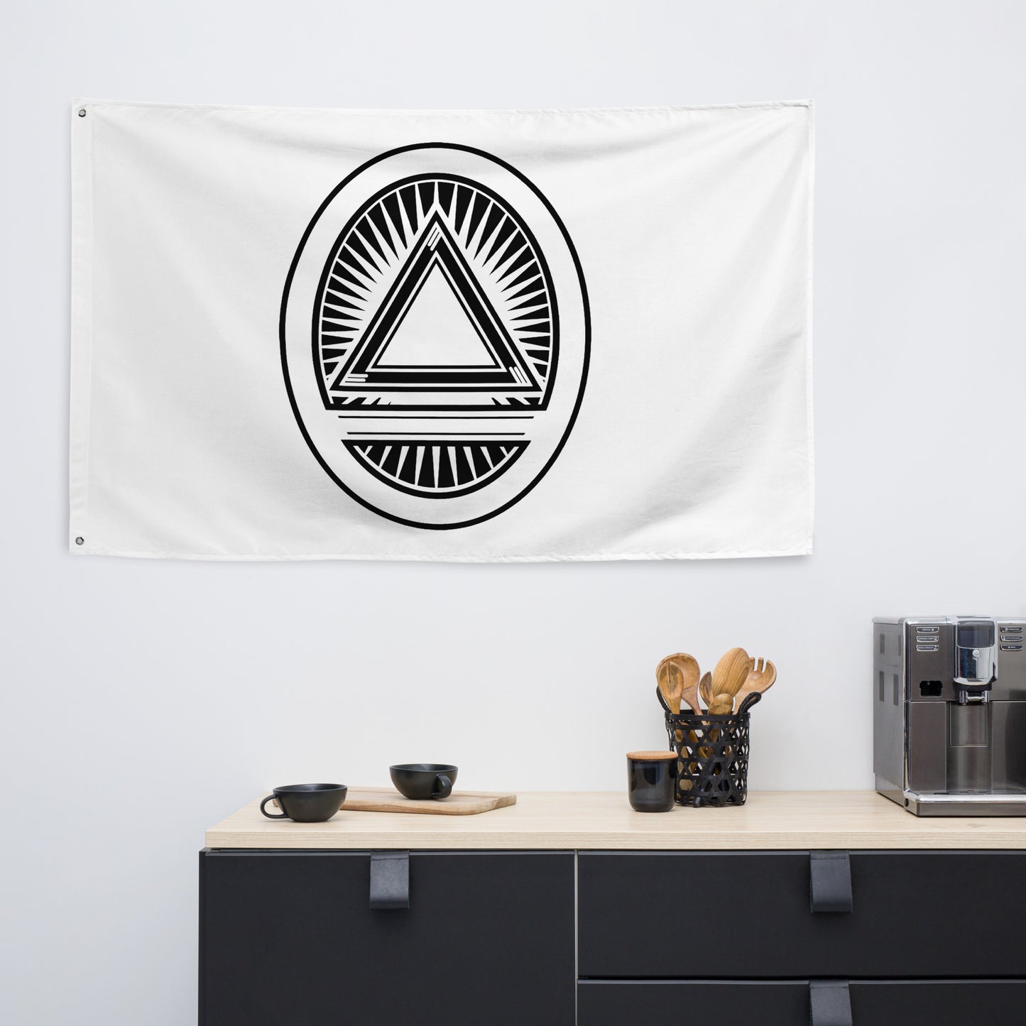 System Flag - White