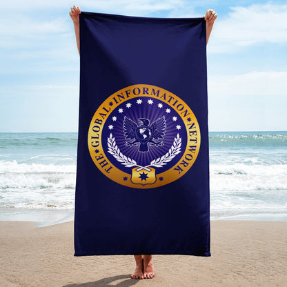 GIN Logo Beach Towel