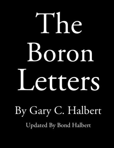 Las letras de boro