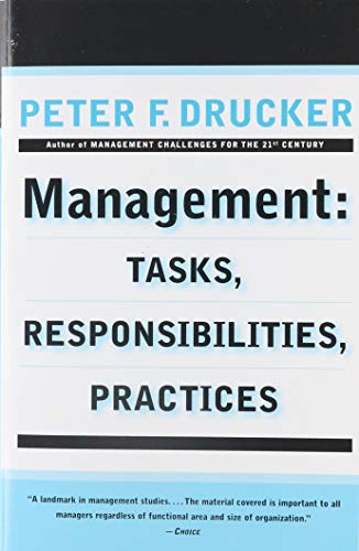 Management : Tâches, Responsabilités, Pratiques