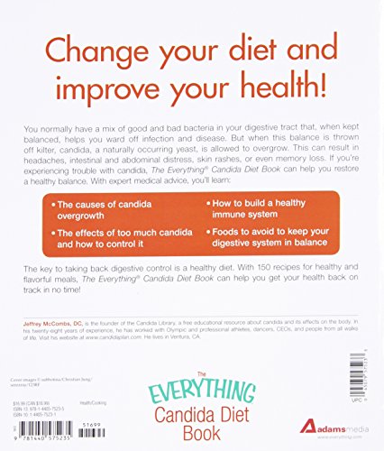 El libro de la dieta Everything Candida: Mejore su inmunidad restaurando el equilibrio natural de su cuerpo