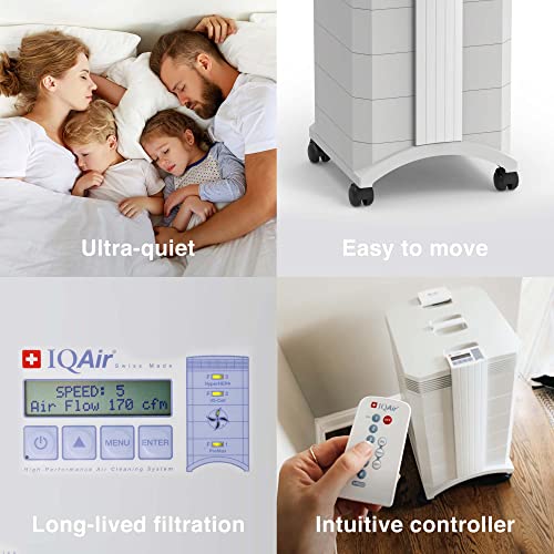 IQAir - Purificador de aire HealthPro Plus