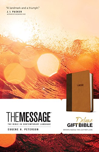 The Message Deluxe Gift Bible: La Biblia en lenguaje contemporáneo