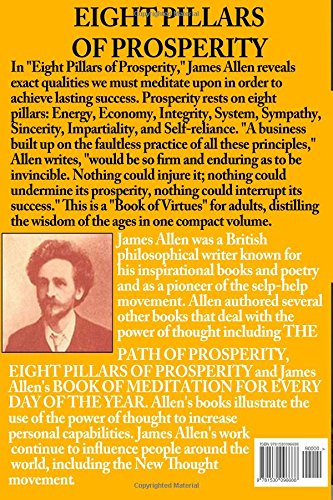 Huit piliers de la prospérité par James Allen (l'auteur de As a Man Thinketh)