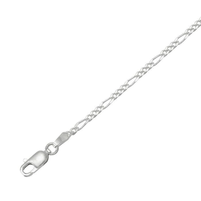 Fine Sterling Silver Figaro Chain