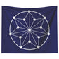 Circle Symbol Backdrop Tapestry