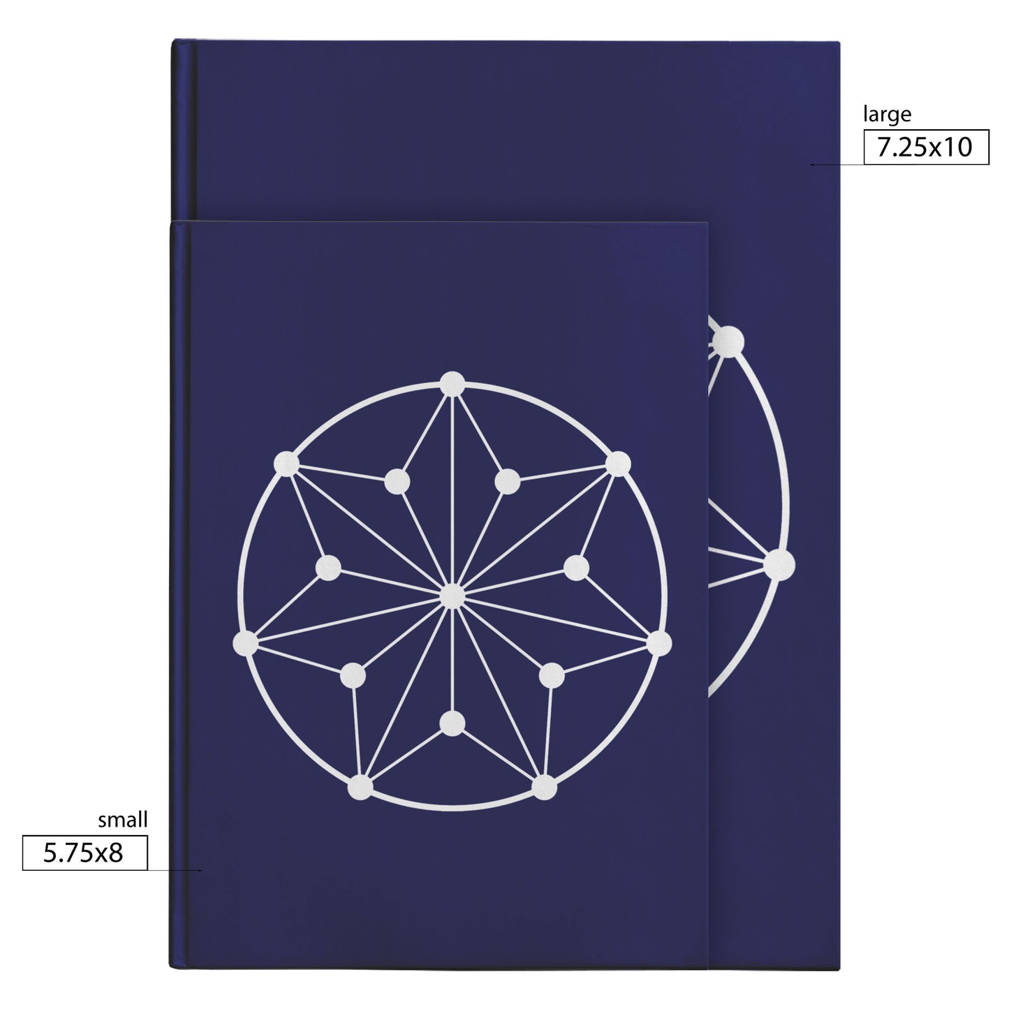 Circle Symbol Hardcover Journal