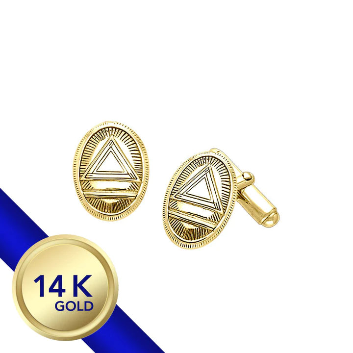 Boutons de manchette GIN 14K Gold System