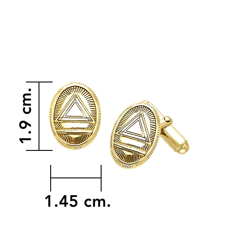 Boutons de manchette GIN 14K Gold System