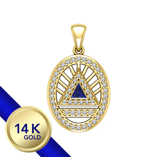 Gold Elegant System Pendant (Large)