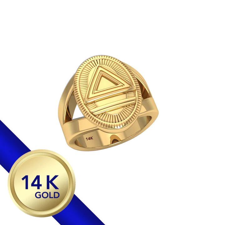 Gold Classic System Ring