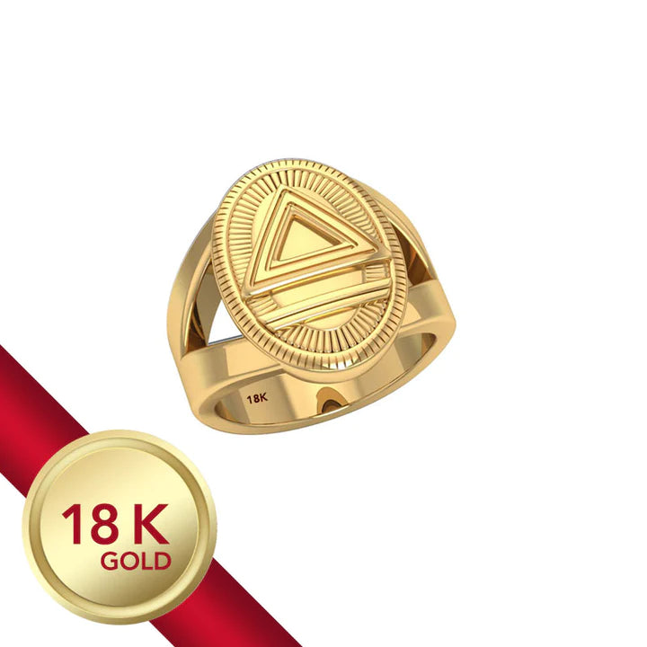 Gold Classic System Ring