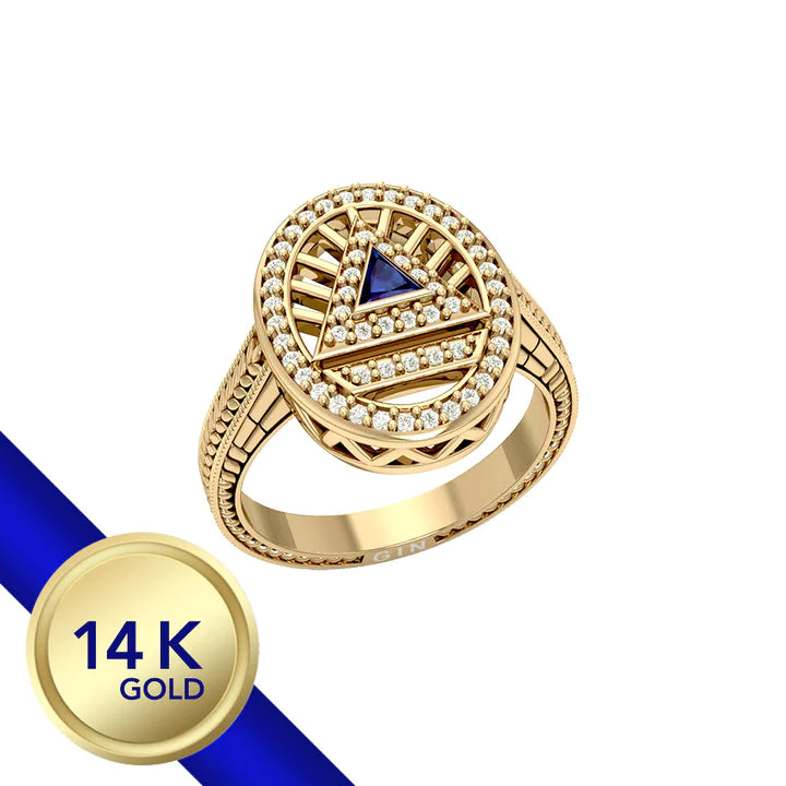 Gold Elegant System Ring