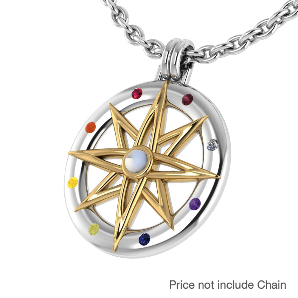 GIN Compass Pendant