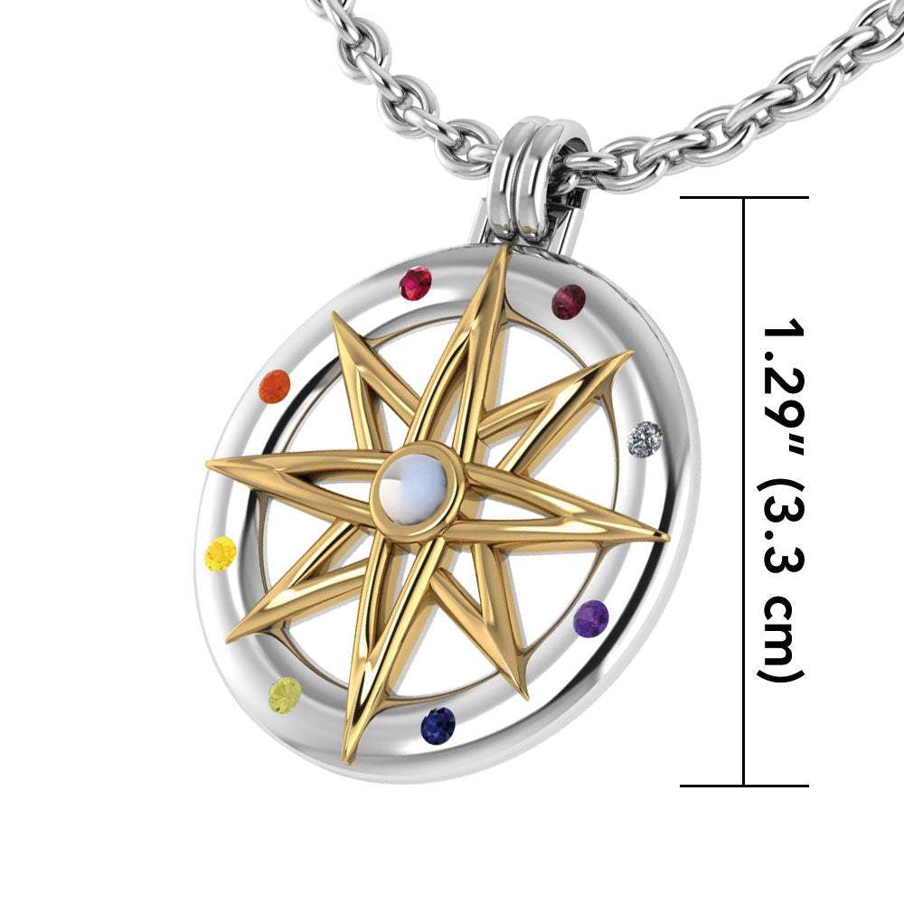 GIN Compass Pendant