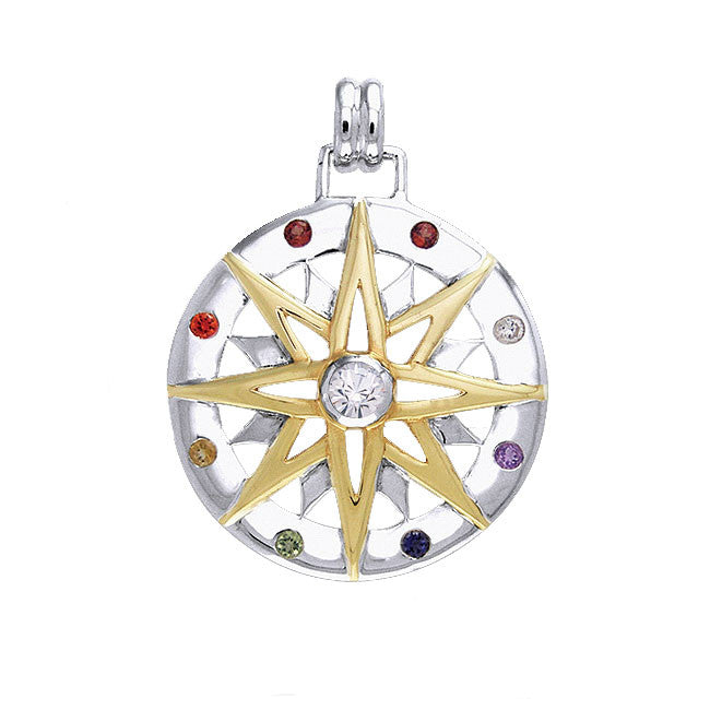 GIN Compass Pendant