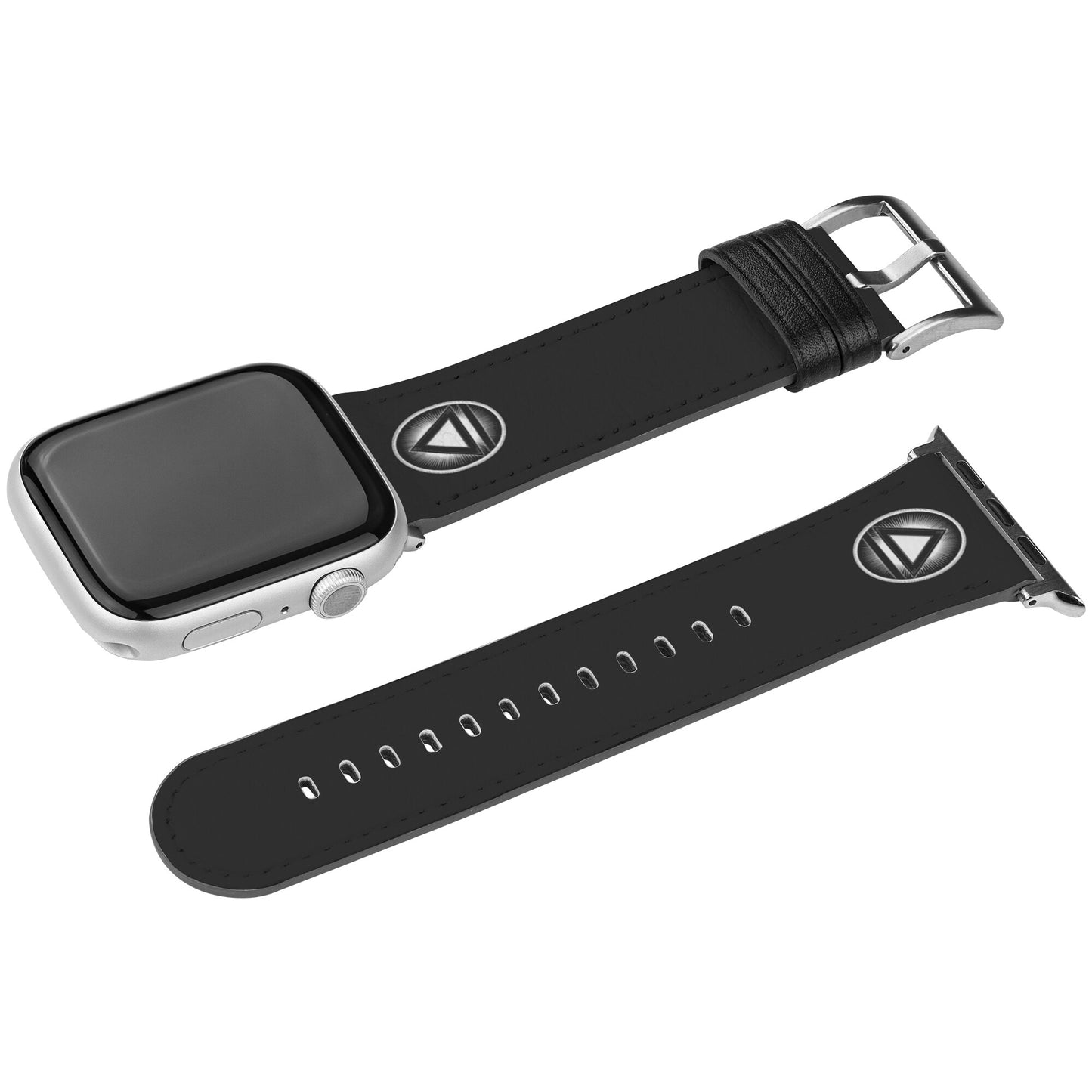 System Logo Apple Watch Band - Black