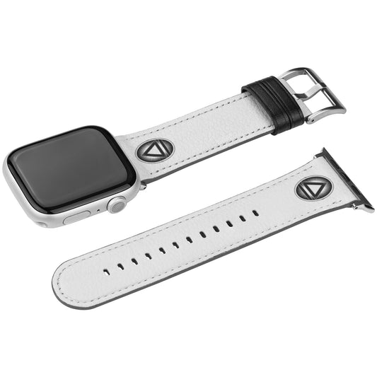 System Logo Apple Watch Band - White
