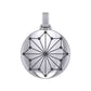 Pendentif Symbole Cercle Fermé GIN (Argent)