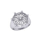 Bague Symbole Cercle Homme (Argent)