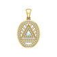 Gold Elegant System Pendant (Large)