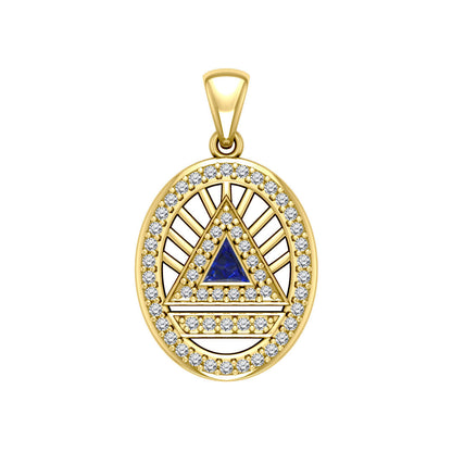 Gold Elegant System Pendant (Large)