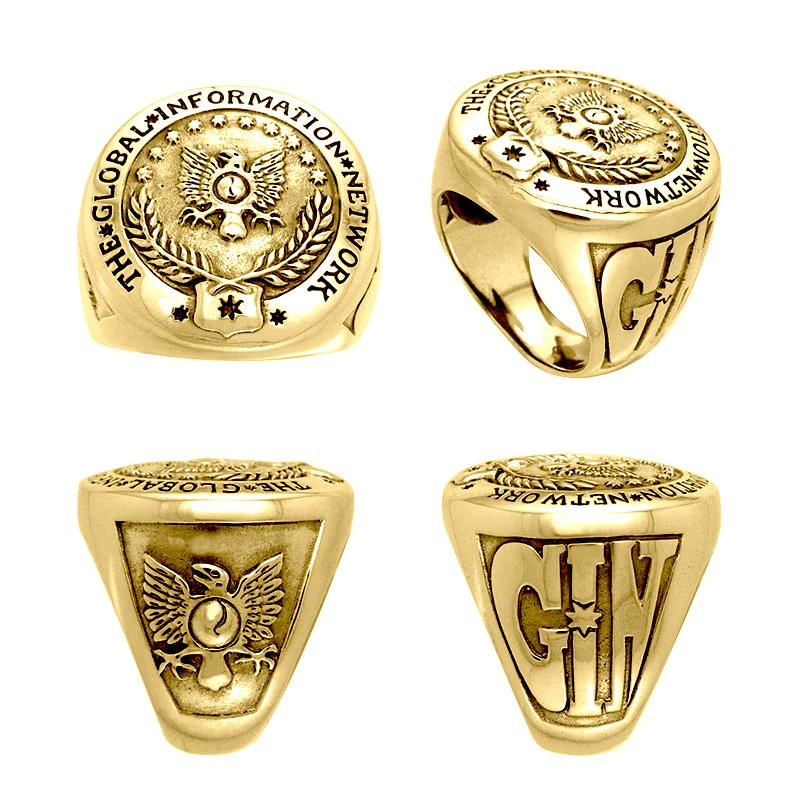 Gold GIN Super Ring