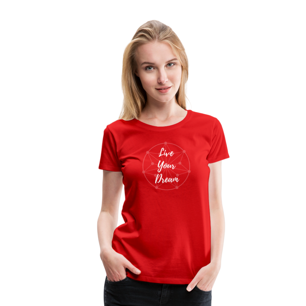 Live Your Dream - Women's - red